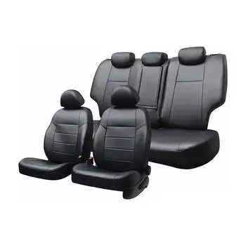 Чехлы на сиденья Hyundai Solaris, 2017-2022, DEFLY Hnd4-2-2K