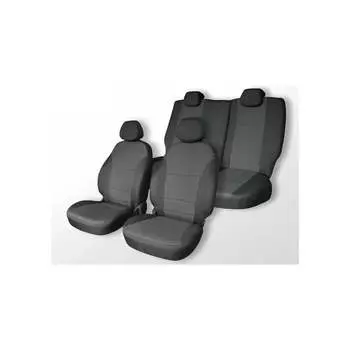 Чехлы на сиденья Hyundai Solaris, 2017-2022, DEFLY Hnd4-2