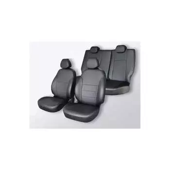Чехлы на сиденья Kia Rio, 2012-2017, хэтчбек, DEFLY Kia7-2K