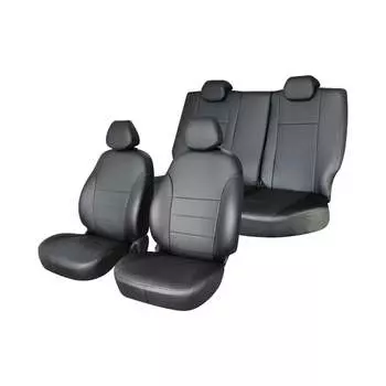 Чехлы на сиденья Nissan Almera, 2012-2019, DEFLY Nis1-2K