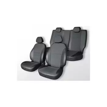 Чехлы на сиденья Suzuki SX4, 2006-2016, хэтчбек, DEFLY Sz1-2C