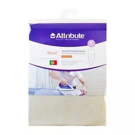 Чехол для гладильной доски attribute metal 120х40см abm104