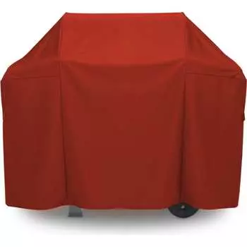 Чехол для гриля Tplus Weber Spirit II 300 и Spirit 300 1300x560x1050 мм, таффета 210, рип-стоп, красный T023118