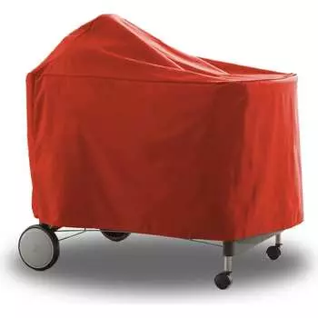 Чехол для гриля Tplus WEBER PERFORMER PREMIUM И DELUXE 1020x850x740 мм, оксфорд 210, красный T023510