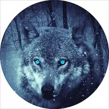 Чехол запасного колеса SKYWAY Волк S06301028