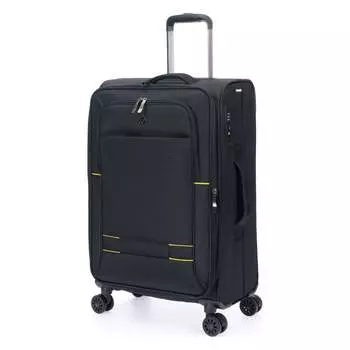 Чемодан Torber Brosno T1901M-Black