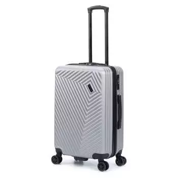 Чемодан Torber Lama T1919M-Silver