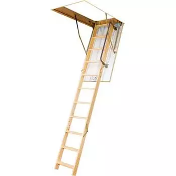 Чердачная деревянная лестница OPTISTEP OLK FE 862801-FE