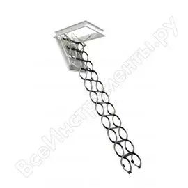 Чердачная лестница oman nozycowe 50х70 lux ут000000028