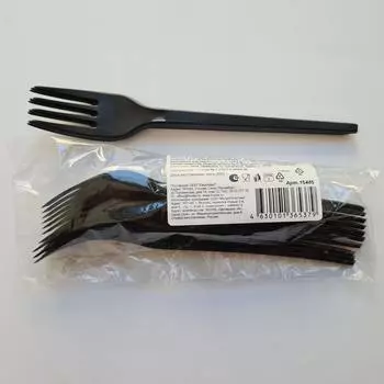 Черная вилка EUROHOUSE премиум 15485