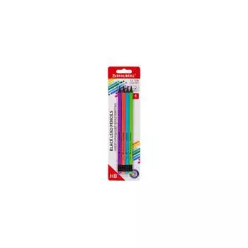 Чернографитных набор карандашей BRAUBERG Ultra Color 181709