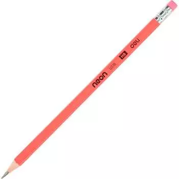 Чернографитный карандаш DELI neon 1407965
