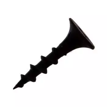 Черные саморезы по гипроку к дереву ХВАТ 3,5х19 (250 шт.) 22019-4