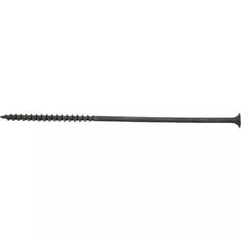 Черный саморез по дереву КРЕП-КОМП 4,8x152 10шт чд152мф