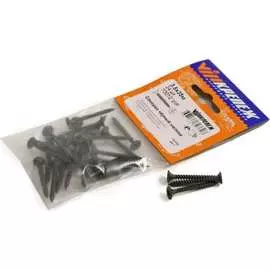 Черный саморез vipкрепеж 3,5х35 (24 шт.) 10010