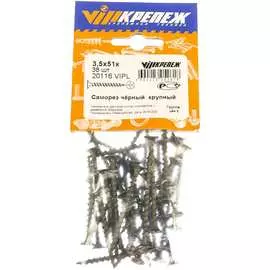 Черный саморез vipкрепеж
