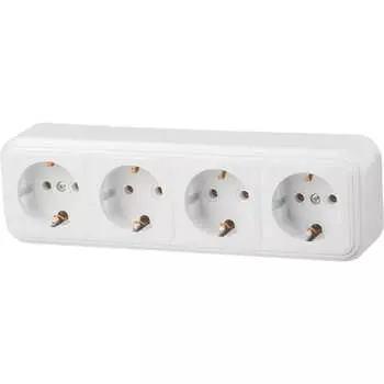 Четверная наружная розетка Юпитер