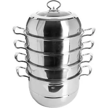 Четырехъярусная мантоварка MAYER&amp;BOCH