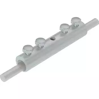 Четырехболтовой сквозной соединитель прутка Система КМ