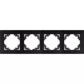 Четырехместная горизонтальная рамка STEKKER GFR00-7004-05 39521