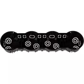 Четырехместная коробка установочная для кирпичных стен Greenel GE40012