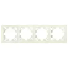 Четырехместная рамка BYLECTRICA УЮТ ЮЛИГ.735212.282-40 бежевый