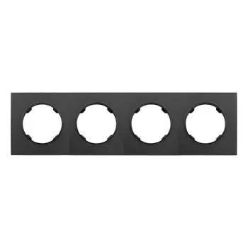 Четырехместная рамка BYLECTRICA ПРОВАНС ЮЛИГ.735212.502 графит