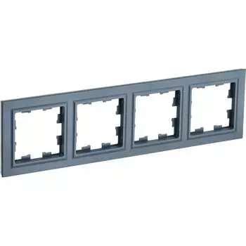 Четырехместная рамка IEK Brite ру-4-брм BR-M42-K35