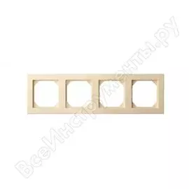 Четырехместная рамка LIREGUS Эпсилон К14-245-04 E/S 28-091