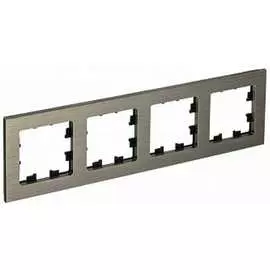 Четырехместная рамка Systeme Electric AtlasDesign Nature ATN312204