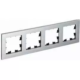 Четырехместная рамка Systeme Electric AtlasDesign Nature ATN312104