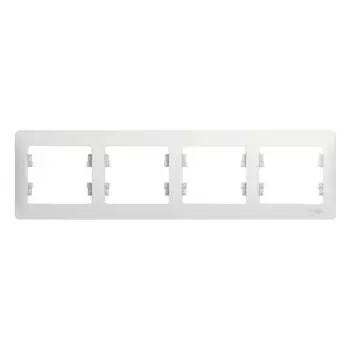 Четырехместная рамка Systeme Electric Glossa GSL000104