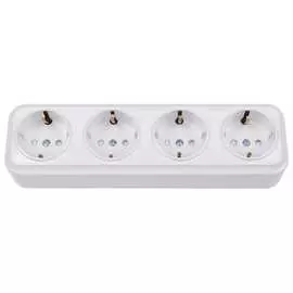 Четырехместная розетка BYLECTRICA ВАРИАНТ РА16-0186