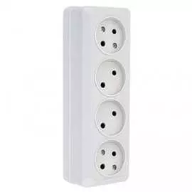 Четырехместная розетка EKF Рим ENR10-302-10