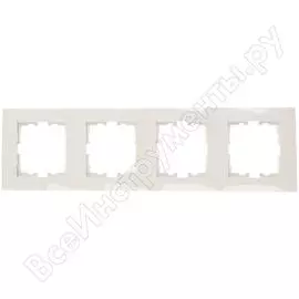 Четырехместная вертикальная рамка Lezard KARINA 707-0200-154