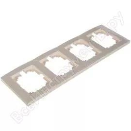 Четырехместная вертикальная рамка Lezard RAIN 703-0202-154