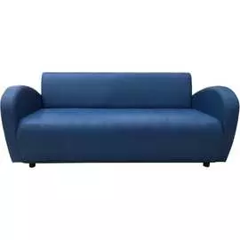 Четырехместный диван Мягкий Офис синий АЛФ401СН