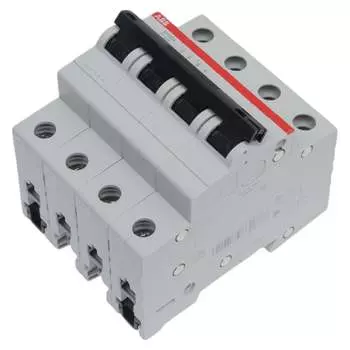 Четырехполюсной автоматический выключатель ABB sh204 2CDS214001R0404