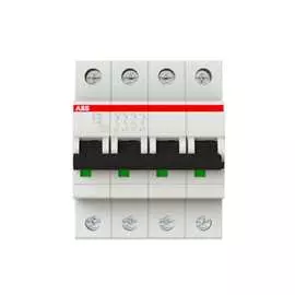 Четырехполюсный автоматический выключатель ABB S204 22CDS254001R0104