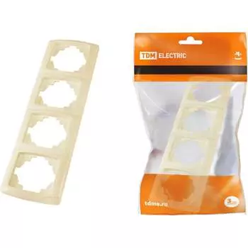 Четырехпостовая горизонтальная рамка TDM ELECTRIC Онега SQ1805-0055