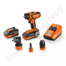 Четырехскоростная аккумуляторная дрель-винтоверт fein ascm 18 qsw 71161263000