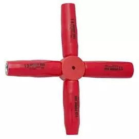 Изолированный четырехсторонний ключ Unior