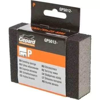 Четырехсторонняя губка абразивная Gepard GP5012-40