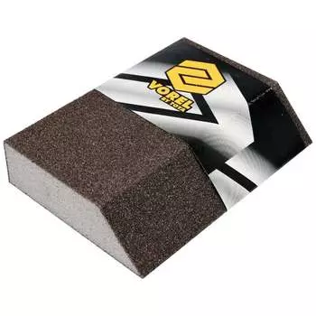 Четырехсторонняя угловая губка шлифовальная VOREL 08304