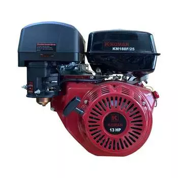 Четырехтактный двигатель бензиновый KOMAN KM188F/25