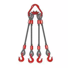 Четырехветвевой канатный строп Tplus