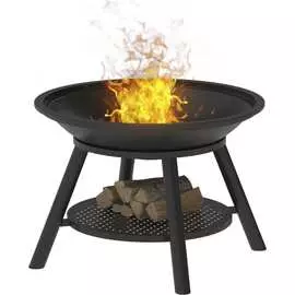 Чугунная костровая чаша Везувий