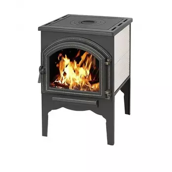 Чугунная отопительная печь Везувий