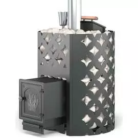 Чугунная печь для бани Везувий