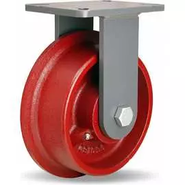 Чугунное одноребордное колесо "КубаньЛитМаш" SS-FI 300R